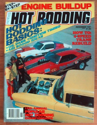 POPULAR HOT RODDING 1981 NOV - THUNDERBOLT, MIGHTY MOUSE